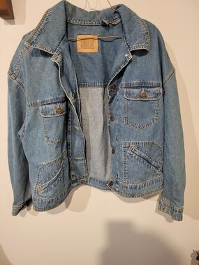 Denim Jacket - Light Blue Women's Jean Jacket